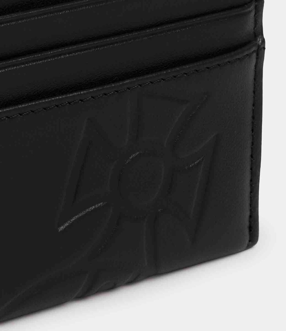 Vivienne Westwood Slim Card Holder in Black, view 3