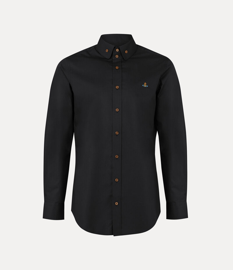 Vivienne Westwood Two Button Krall Shirt in Black