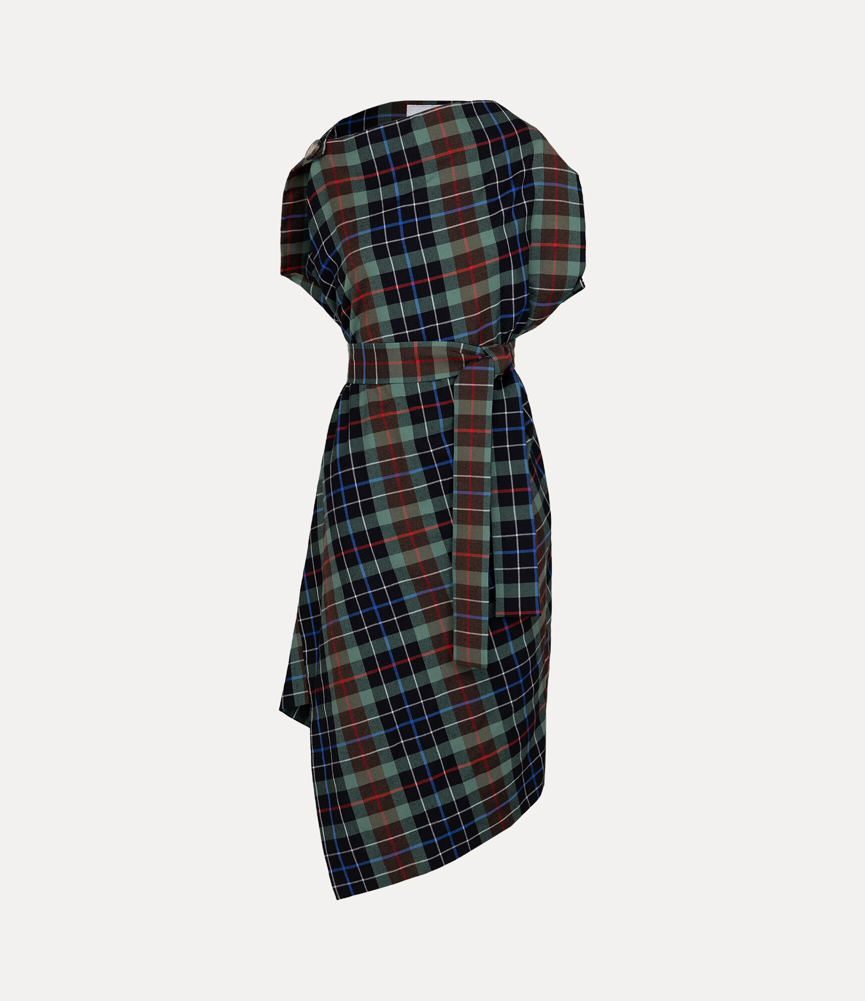 Tartan Check Rectangle Jumper Dress  large image number 1