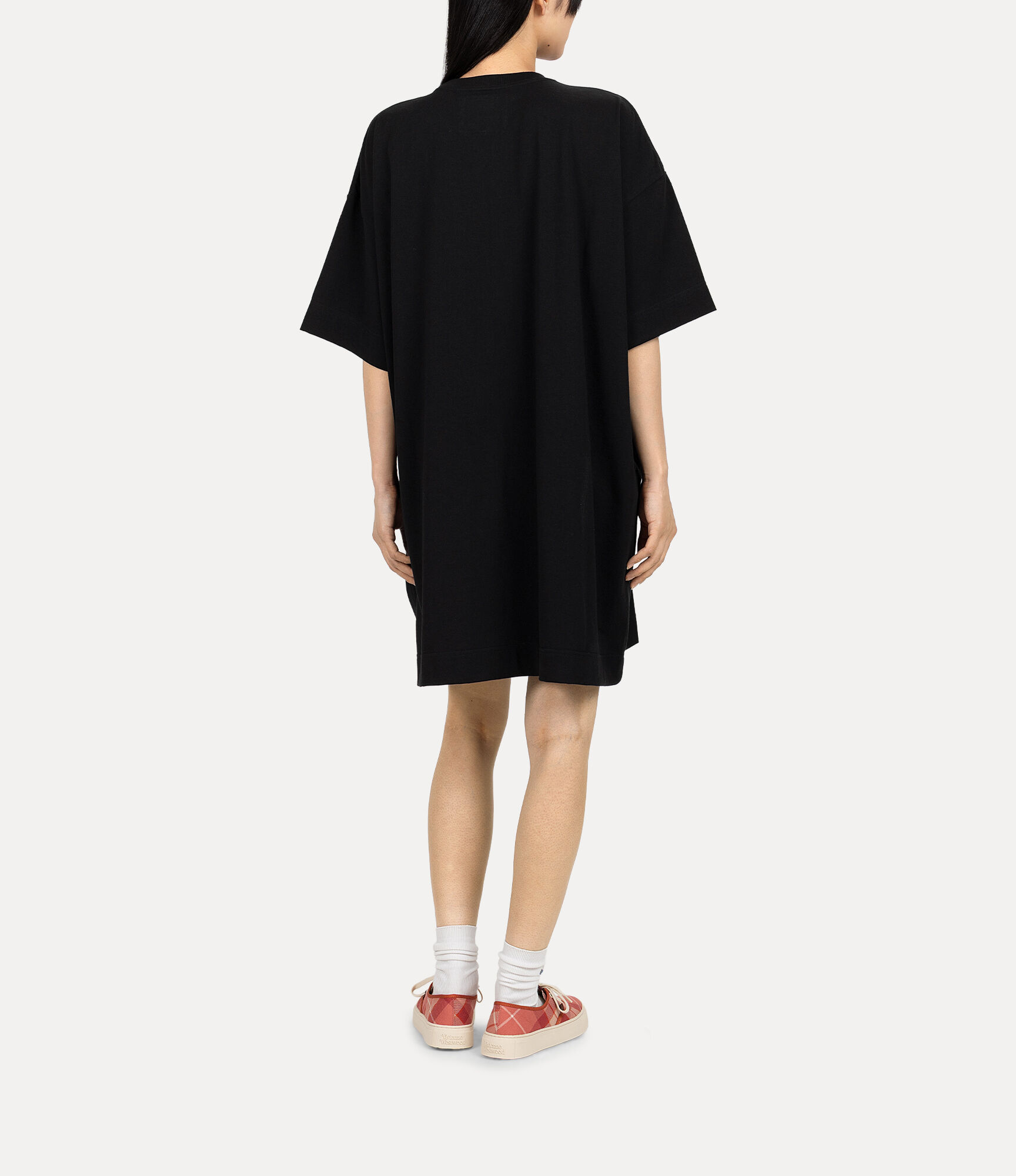Vivienne Westwood Tシャツ ワンピース Dot Orb Big Beefy Tシャツ - ブラック | Vivienne Westwood®