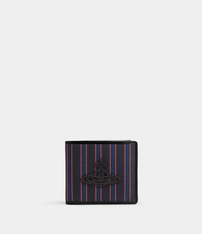 Vivienne Westwood Man. Billfold Wallet in Blue