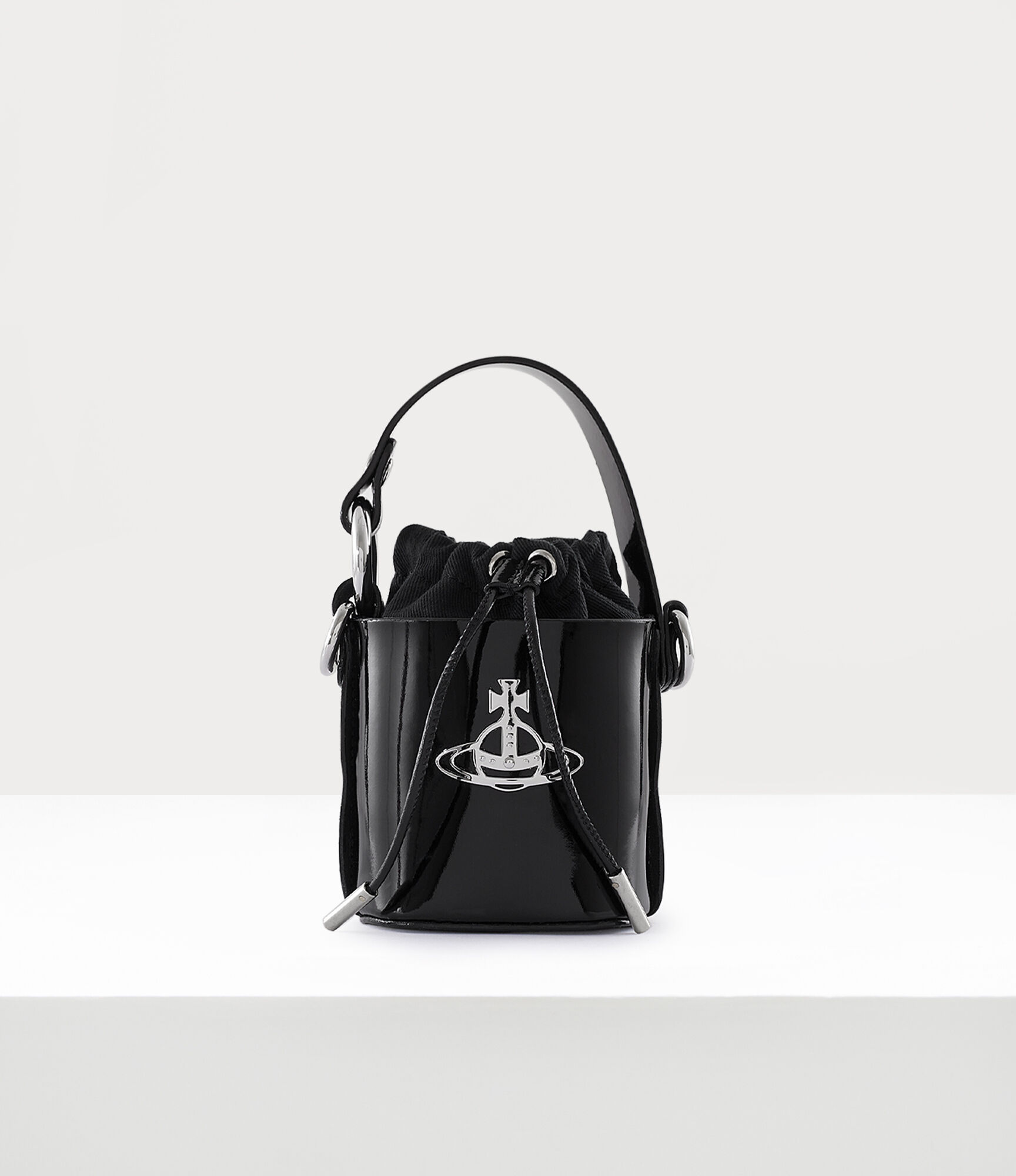 Shiny Patent Mini Daisy Bag  large image number 1