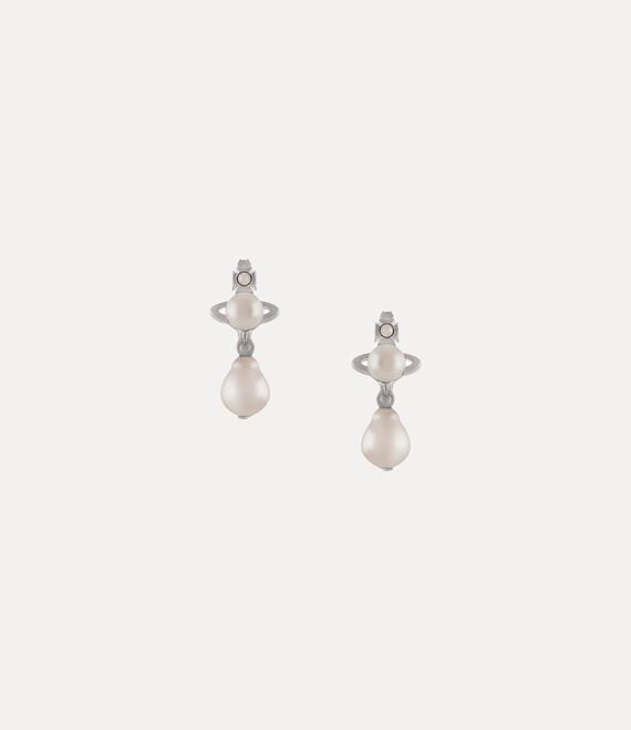 Vivienne Westwood Cybille Earrings In Metallic