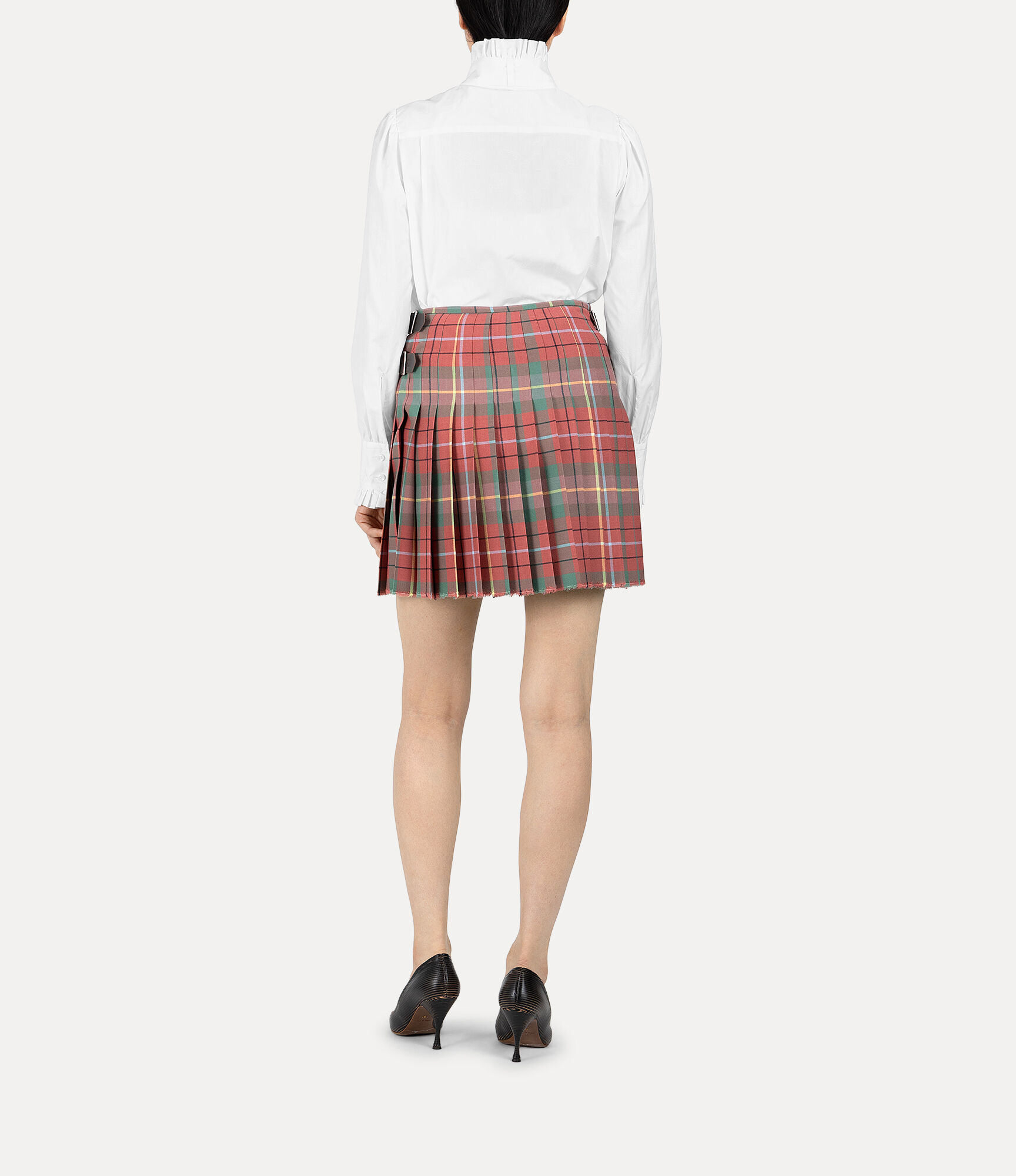 Orb Jacquard Frill Bow Shirt  large image number 3