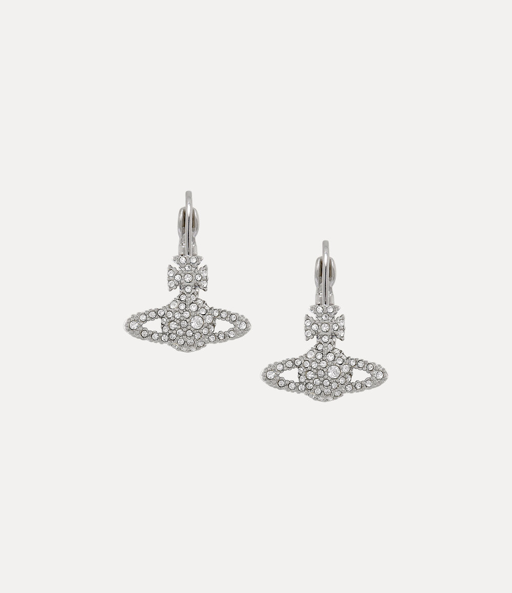 Vivienne Westwood Grace Bas Relief Earrings in silver
