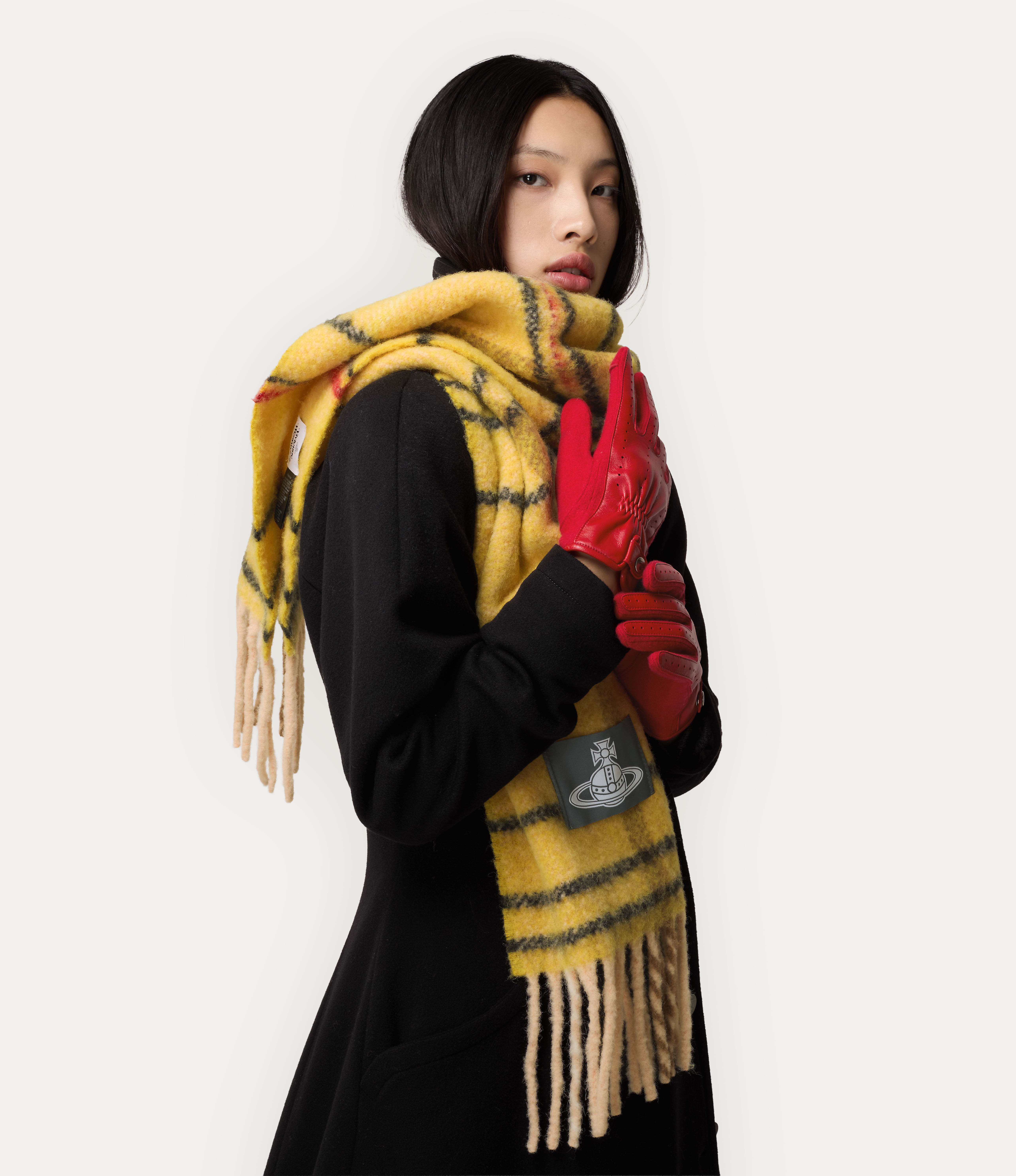 Chunky Check Scarf  large image number 2
