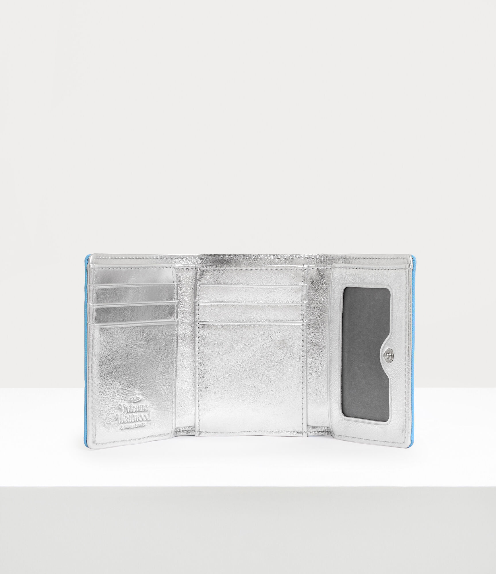 Saffiano thin lo small frame wallet  large image number 3