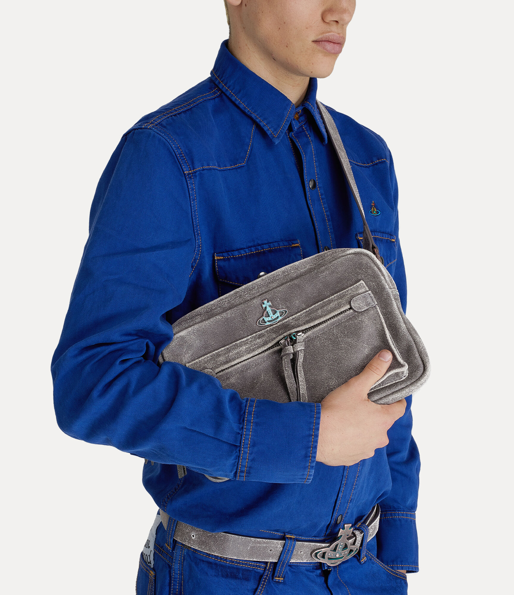 Jerry Satchel Bag in GREY Vivienne Westwood®