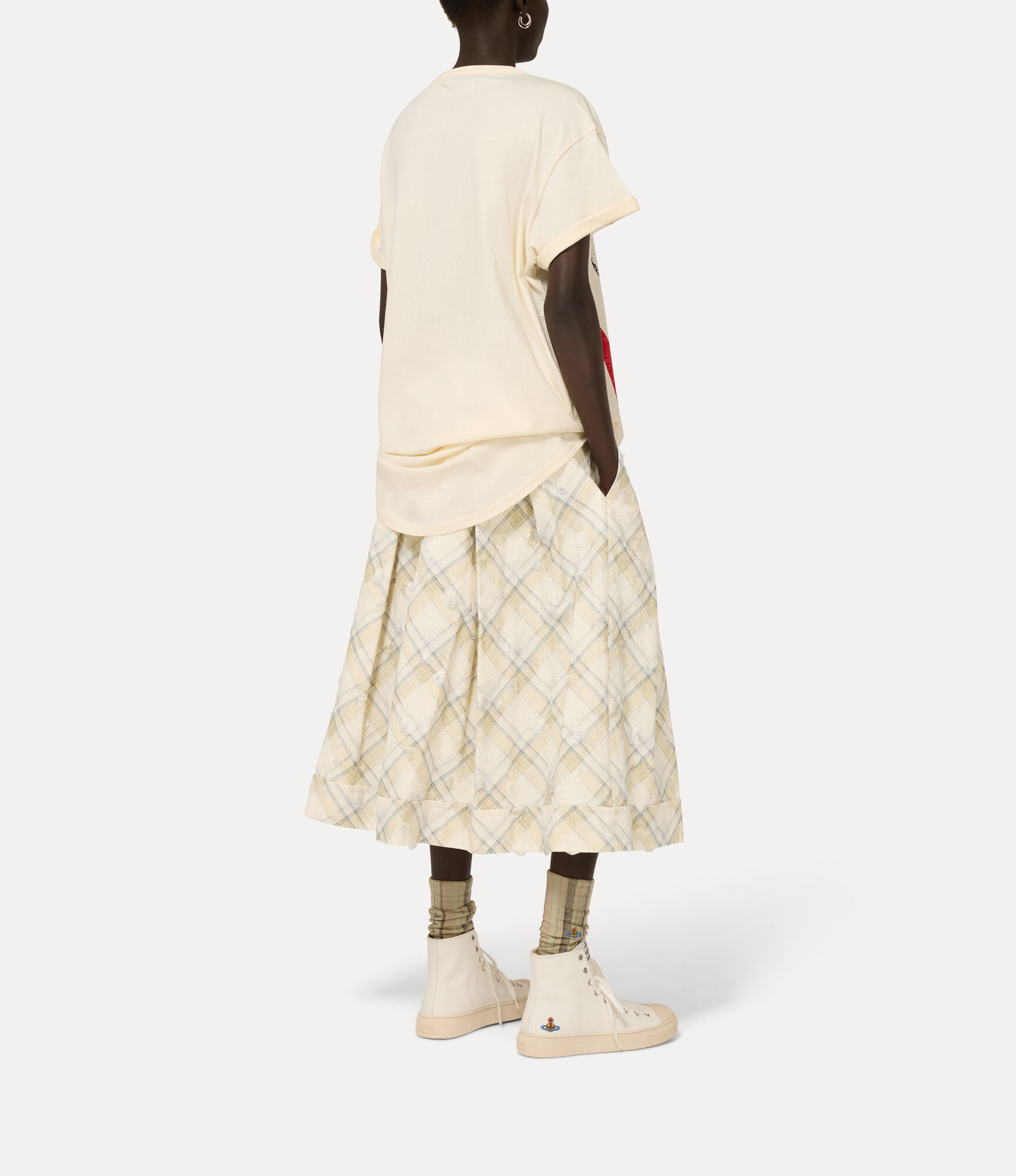 Swirl Longline t-shirt  large image number 3