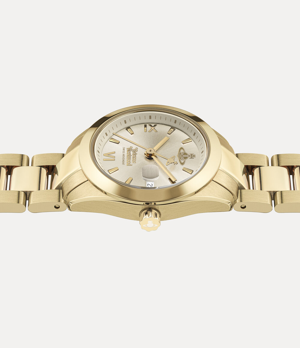 Vivienne Westwood Fenchurch Watch in Champagne Gold, view 3