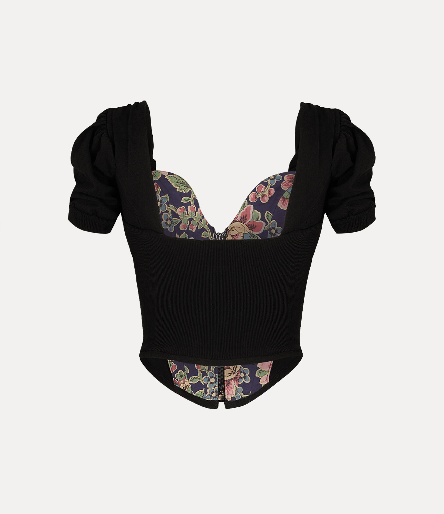 Bea Corset cardigan in BLACK | Vivienne Westwood®