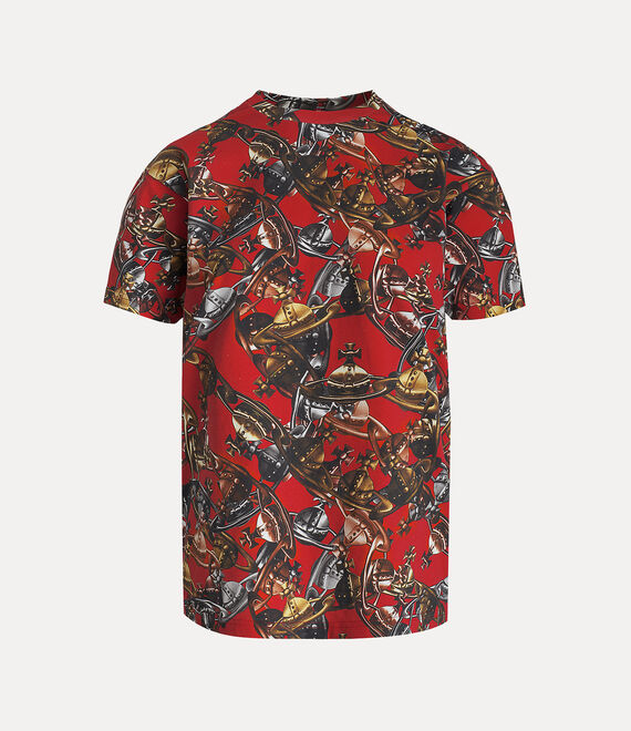 Shop Vivienne Westwood Classic T-shirt In Crazy-orbs