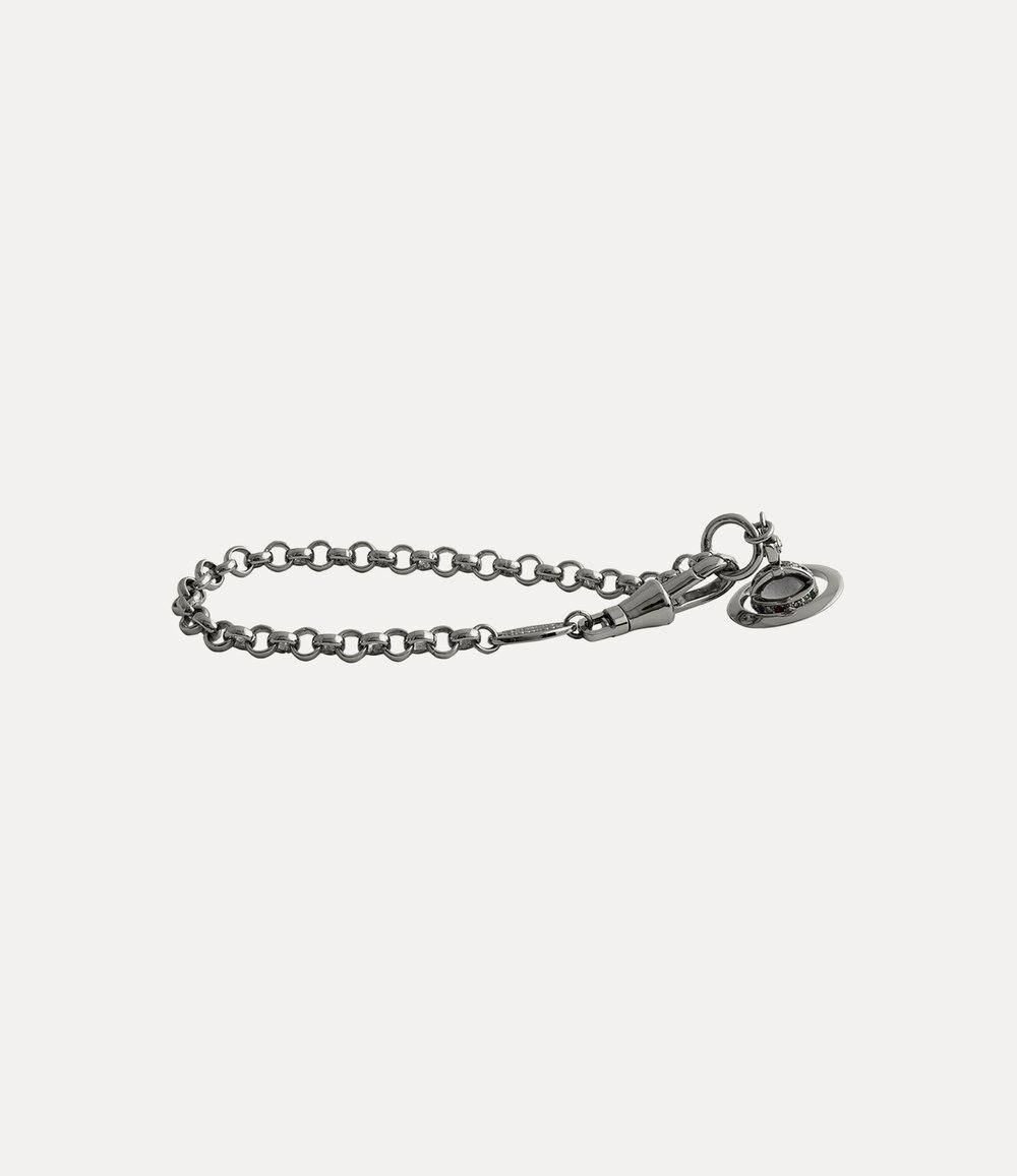 Vivienne Westwood New Petite Orb Bracelet in Silver, view 2
