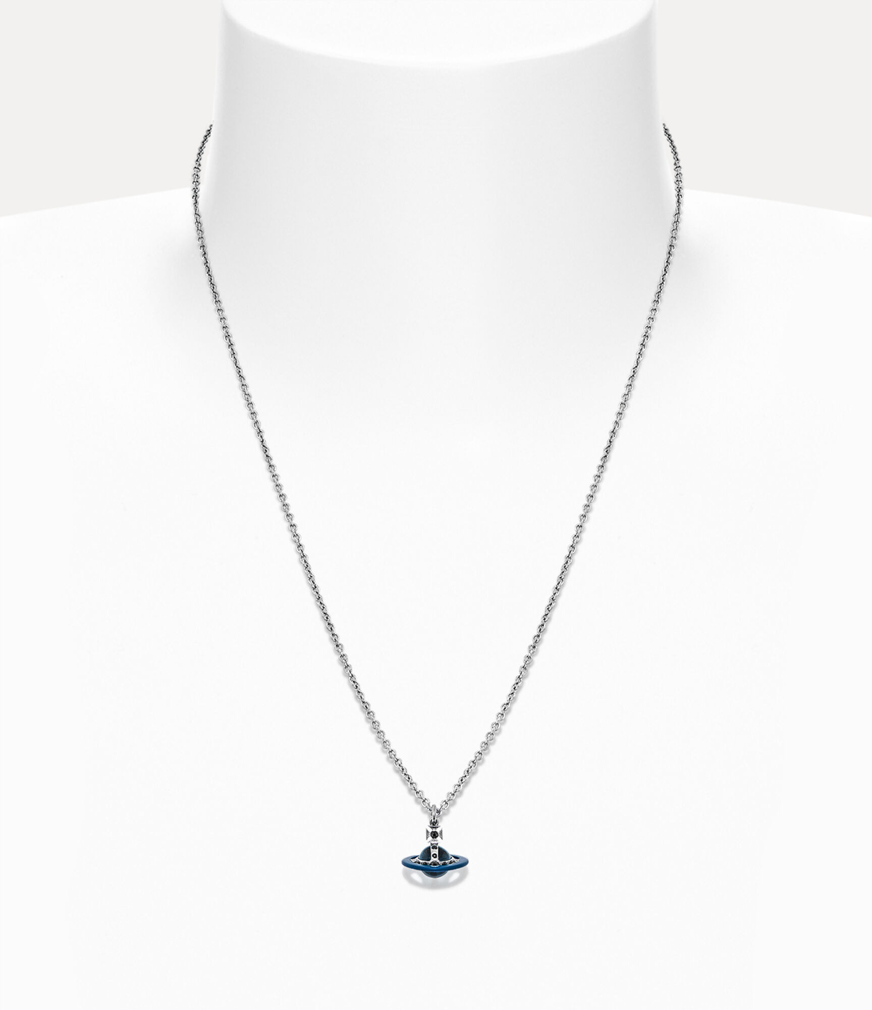 Vivienne Westwood New Tiny Orb Pendant Necklace In Silver | ModeSens