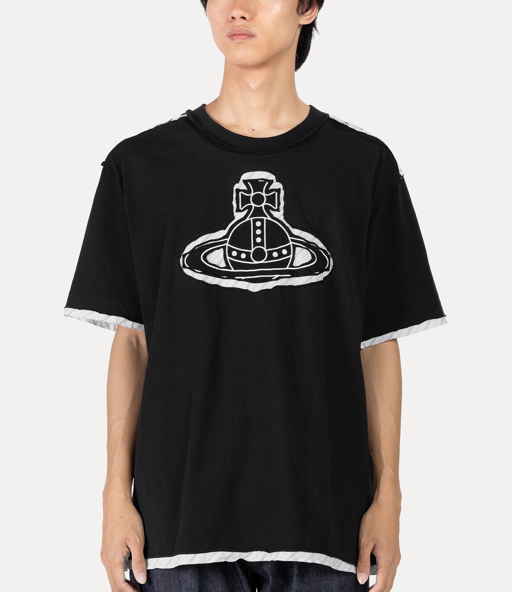Orb Stripe Relax T-Shirt  large image number 4