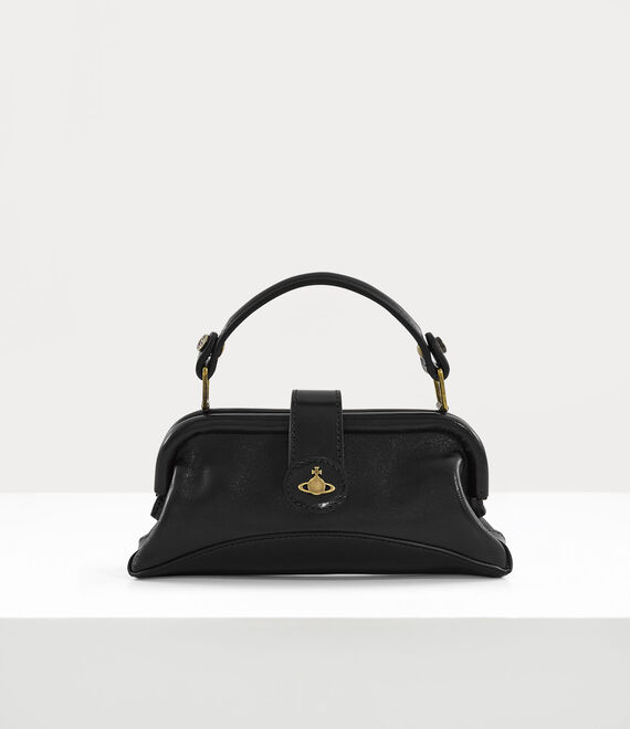 Shop Vivienne Westwood Abbey Phone Bag In Black