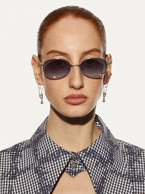 Hardware Orb Oval Sunglasses