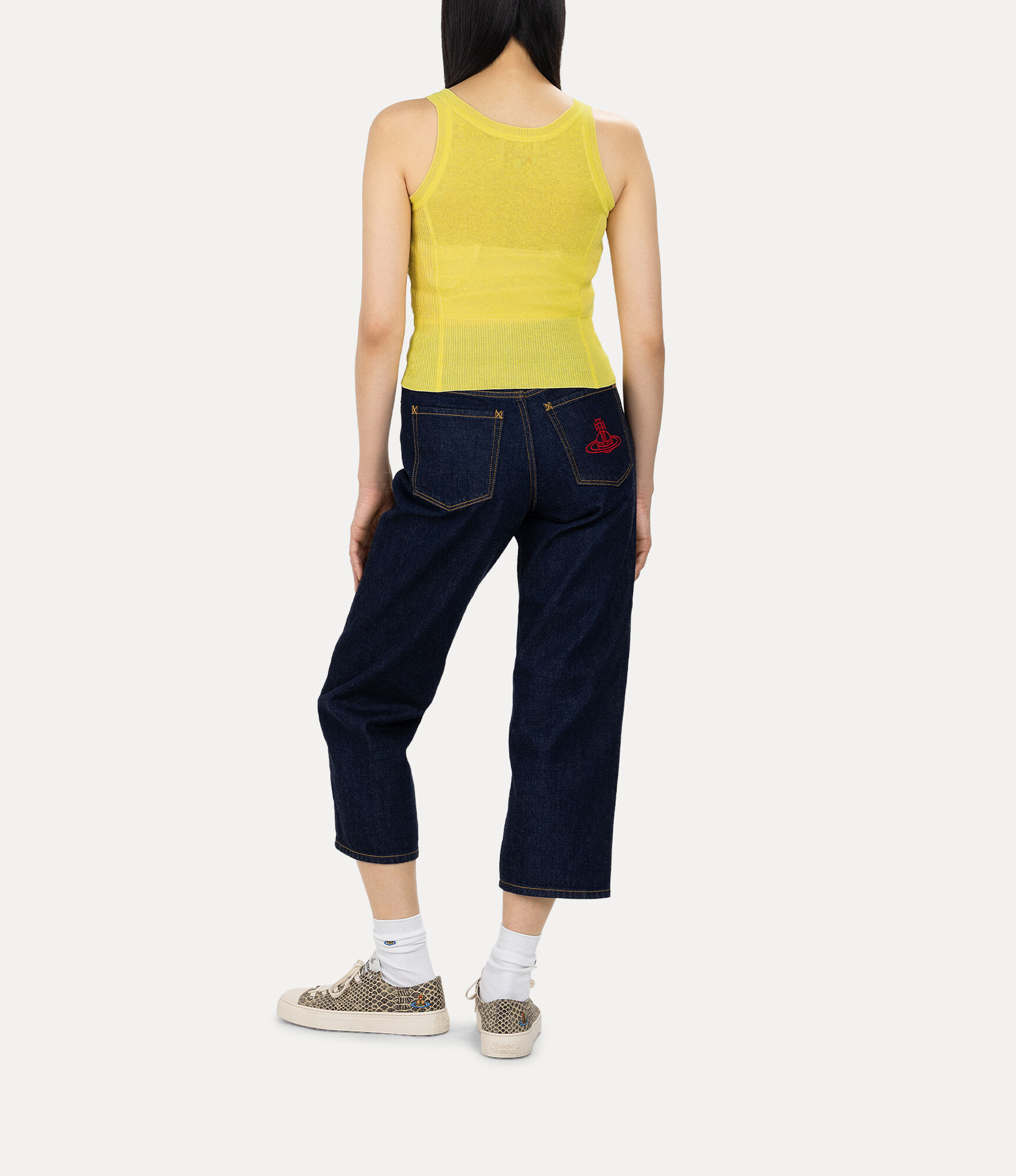 Cotton Linen Mix Plating Camisole  large image number 3