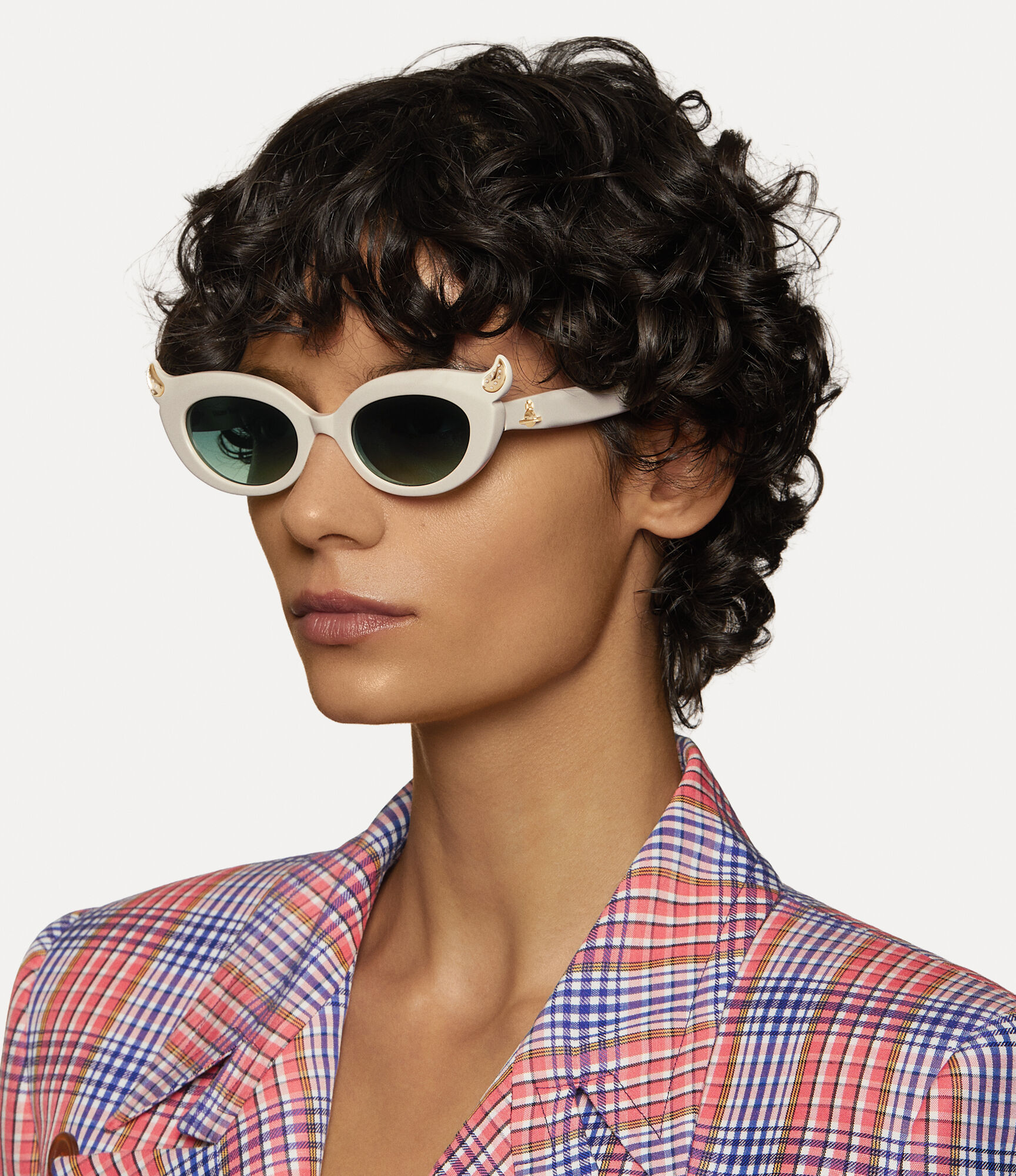 小物 Vivienne Westwood underrim sunglasses Vivienne Sunglasses