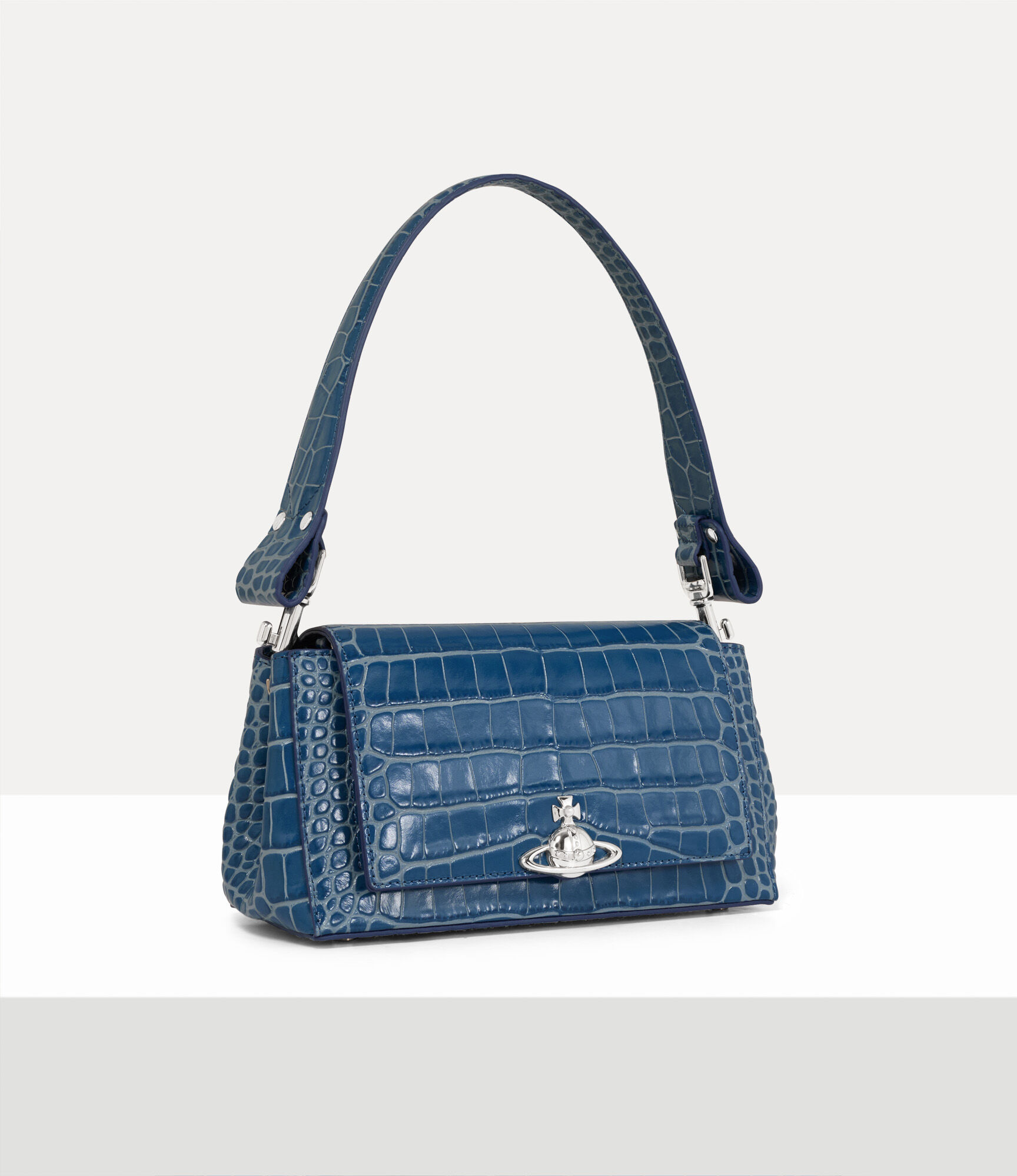 Hazel Medium Handbag in BLUE | Vivienne Westwood®