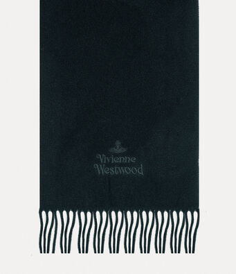 30X180 EMBROIDERED LOGO SCARF