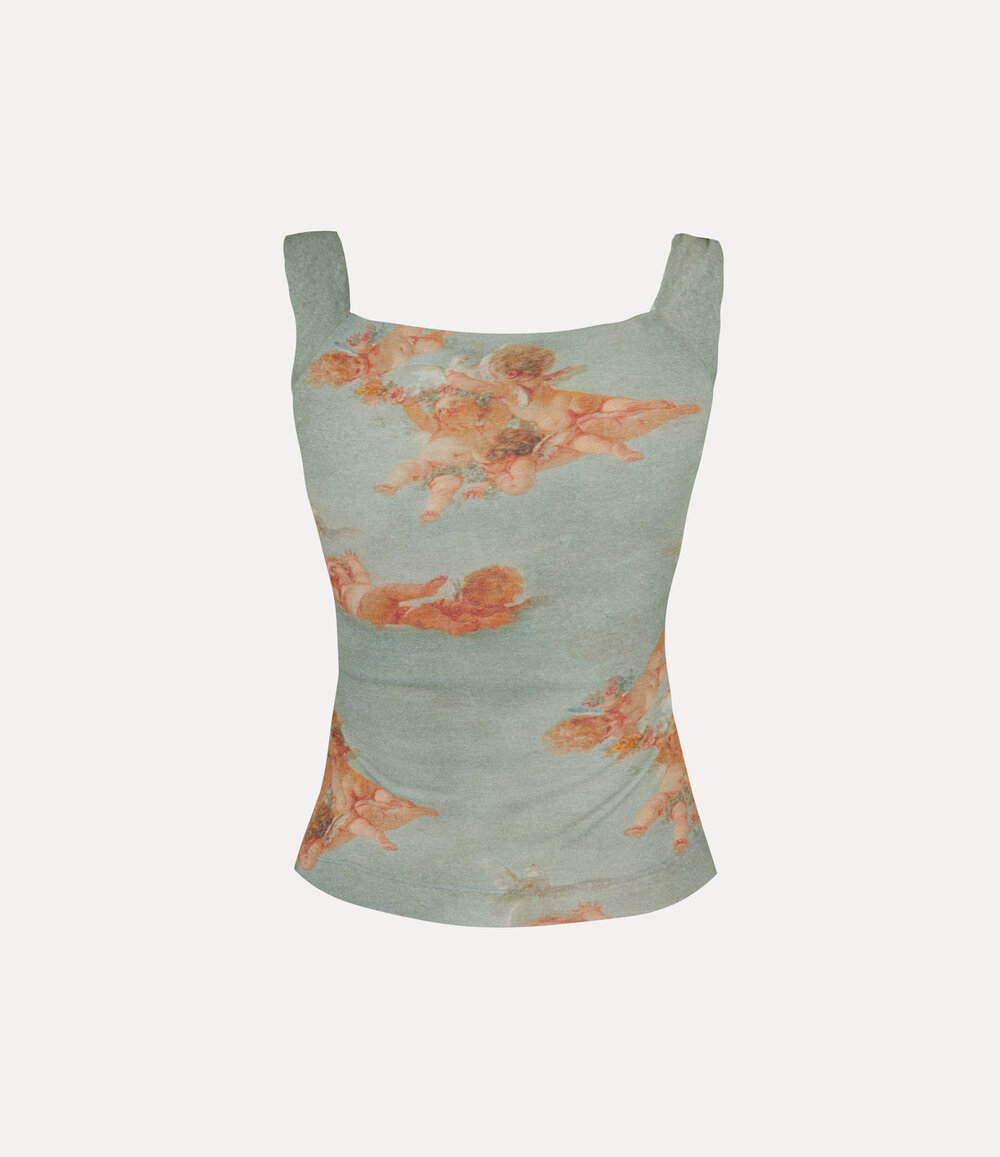 Vivienne Westwood Anna Top in Primavera Cherubs, view 3