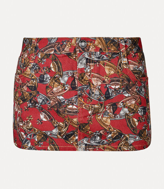 Shop Vivienne Westwood Foam Skirt In Crazy-orb