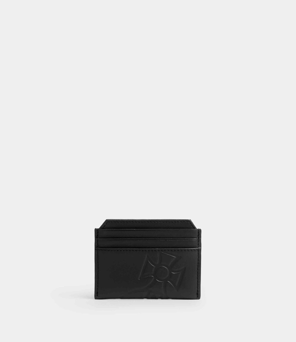 Vivienne Westwood Slim Card Holder in Black