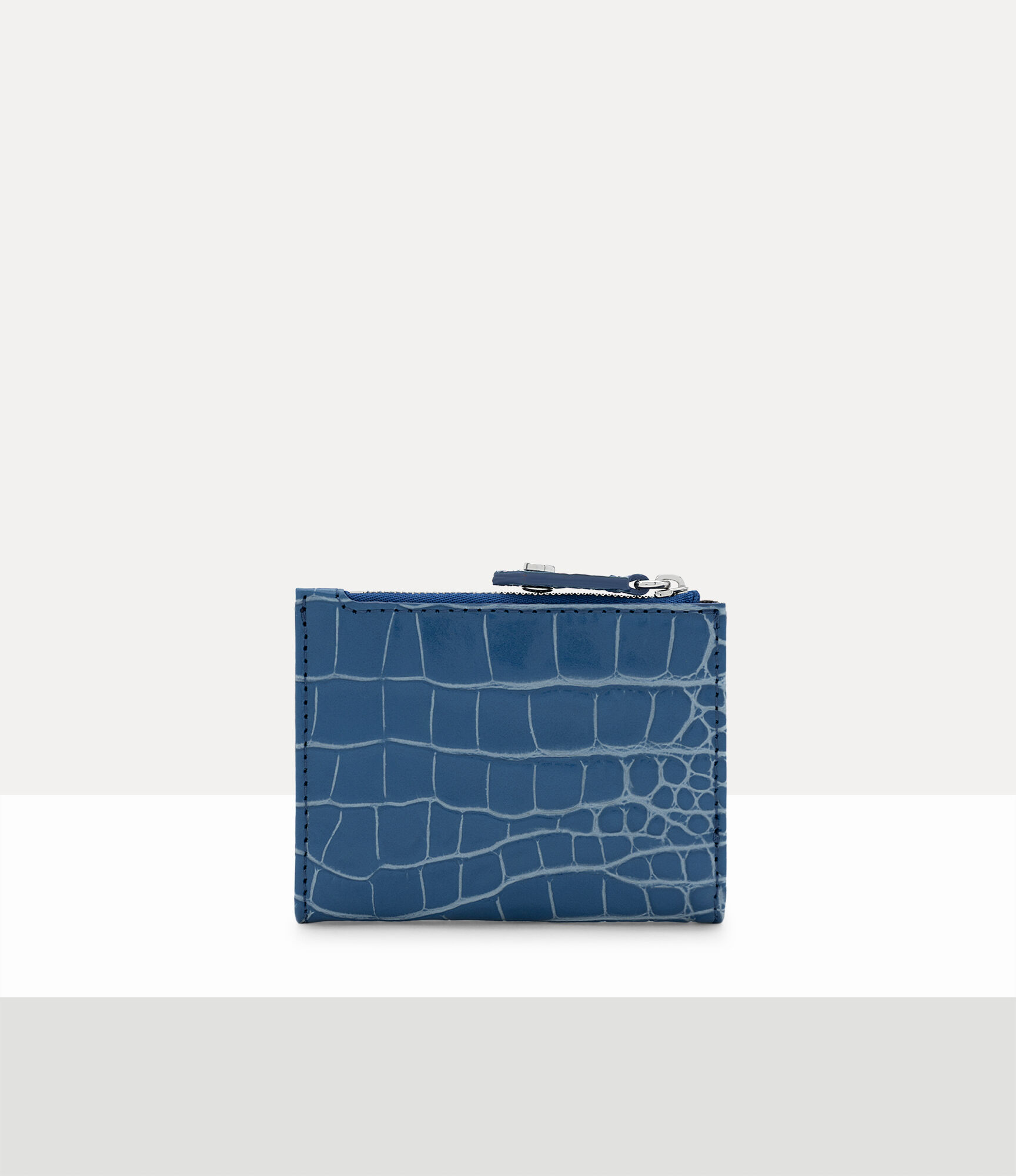 Slim Flap Card Holder in BLUE | Vivienne Westwood®