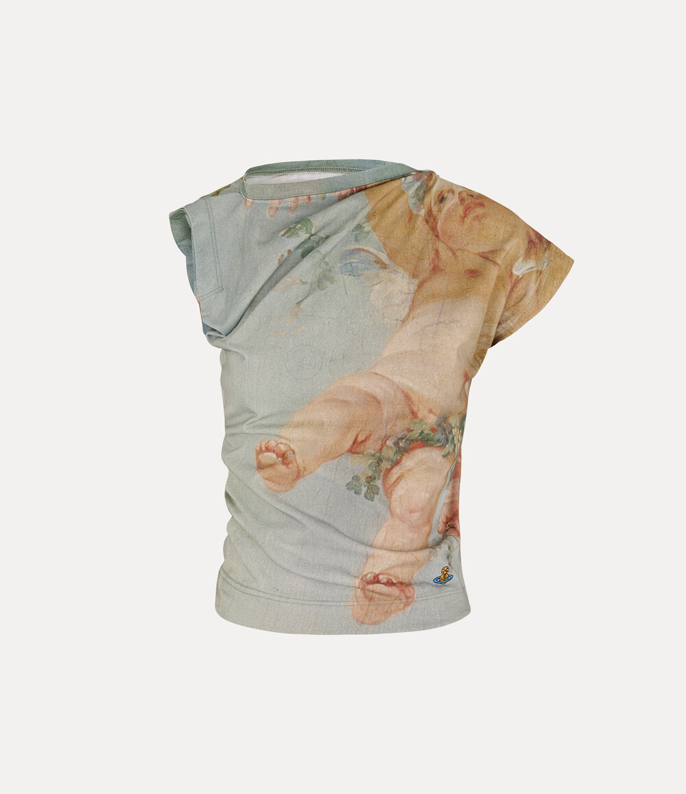 Vivienne Westwood Hebo Top in Primavera Cherubs
