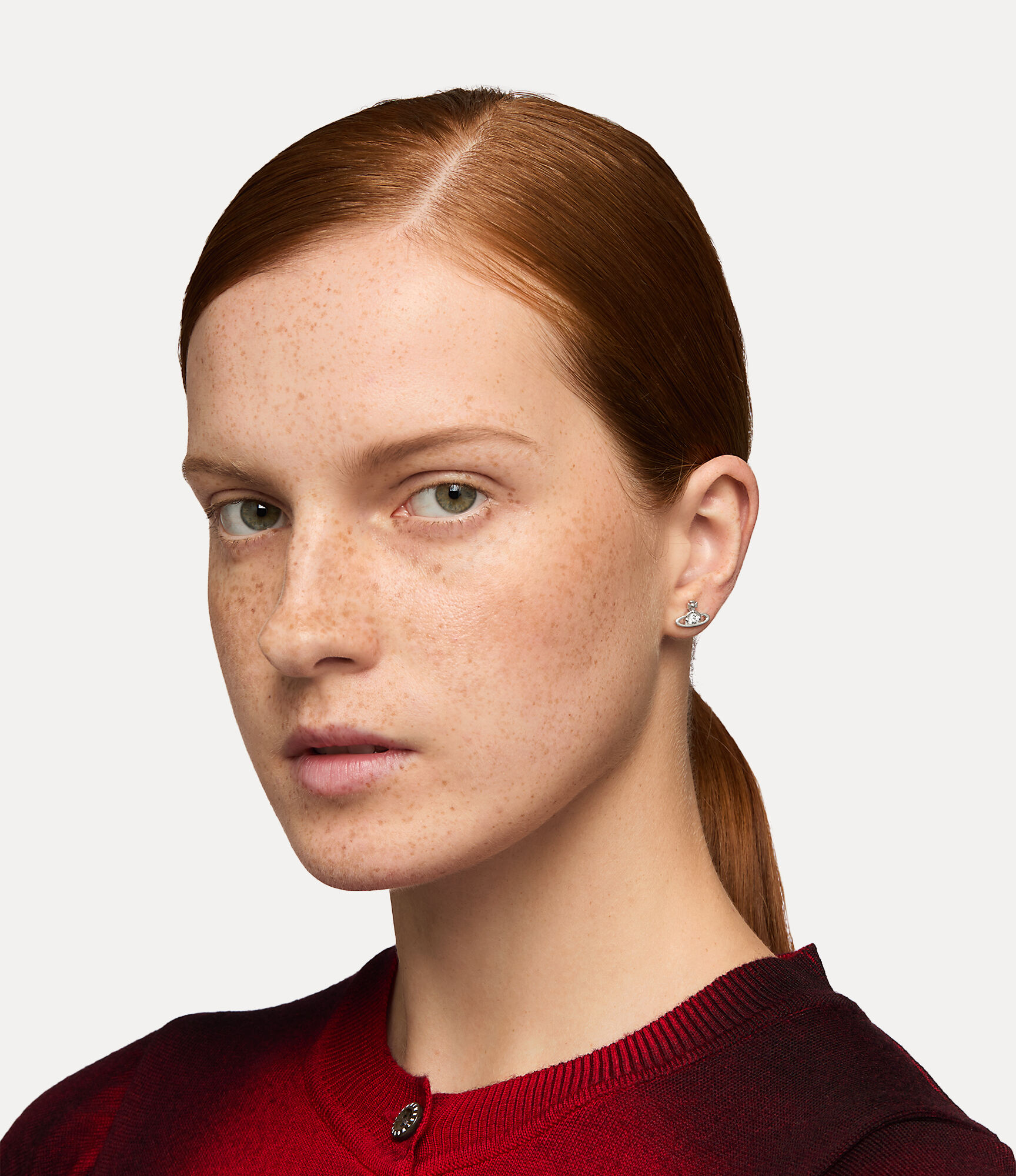 Nano Solitaire Earrings   large image number 2