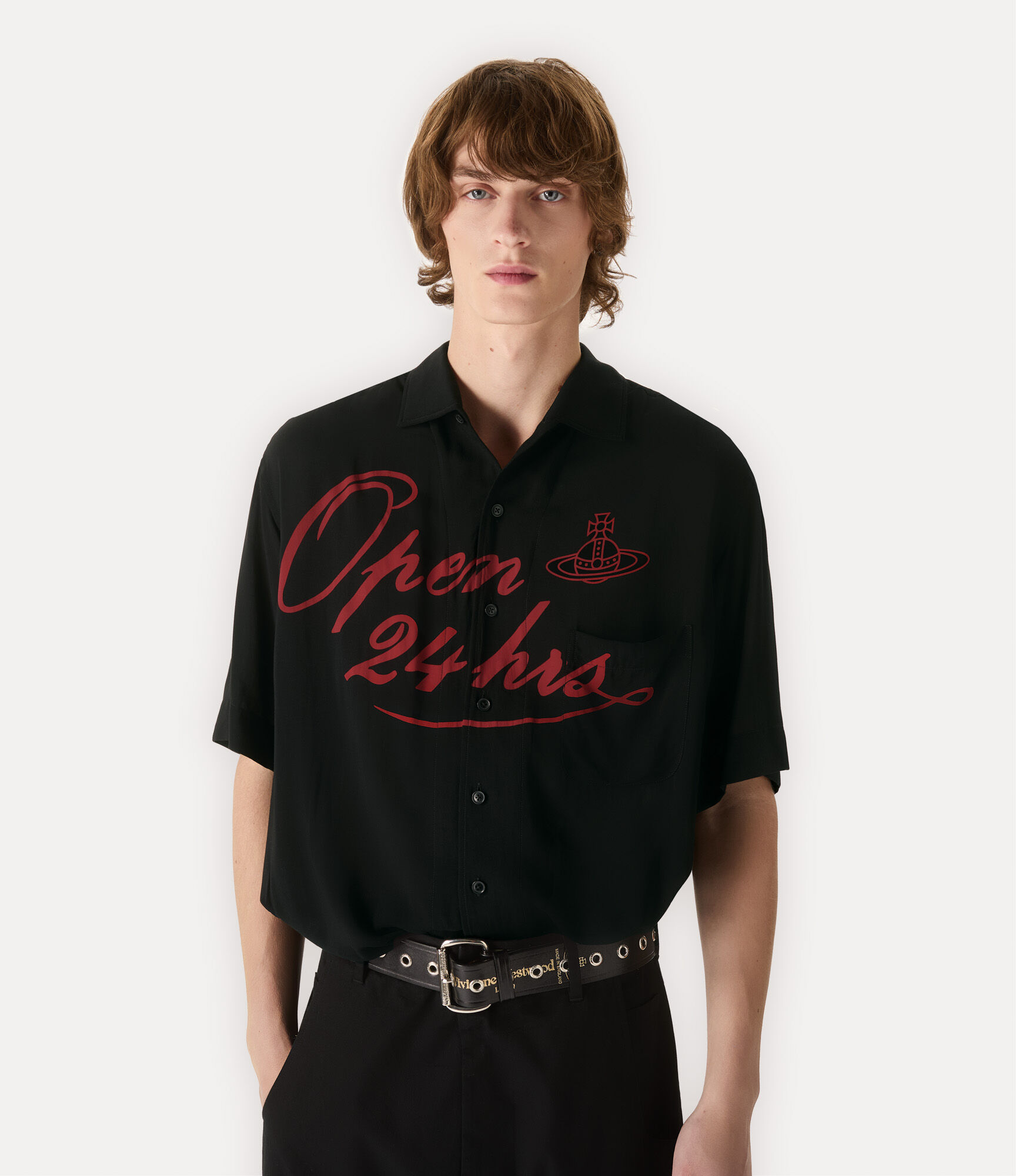 Open 24 Hours Bowling Shirt   large image number 4