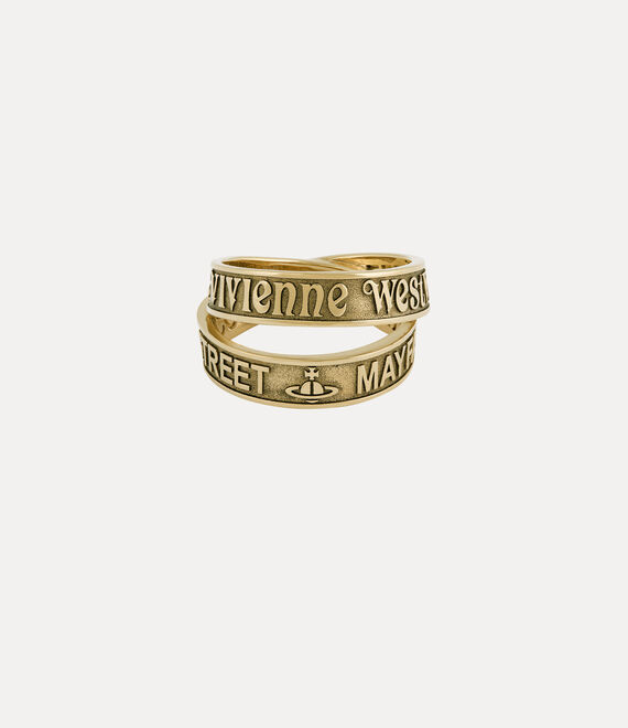 Vivienne Westwood Amos Ring Antique-gold Antique-gold Unisex
