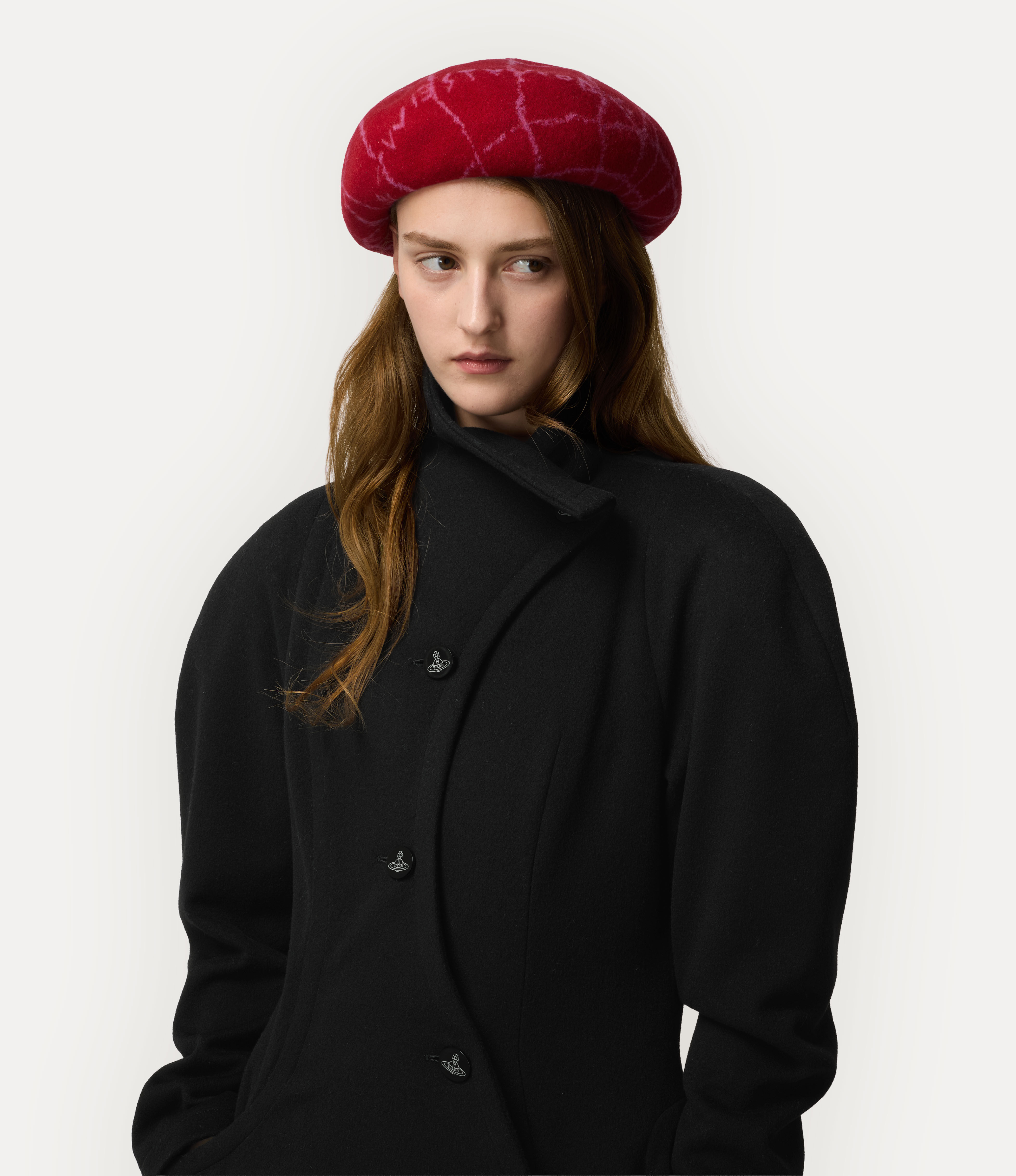 Orb Argyle ベレー - レッド | Vivienne Westwood®