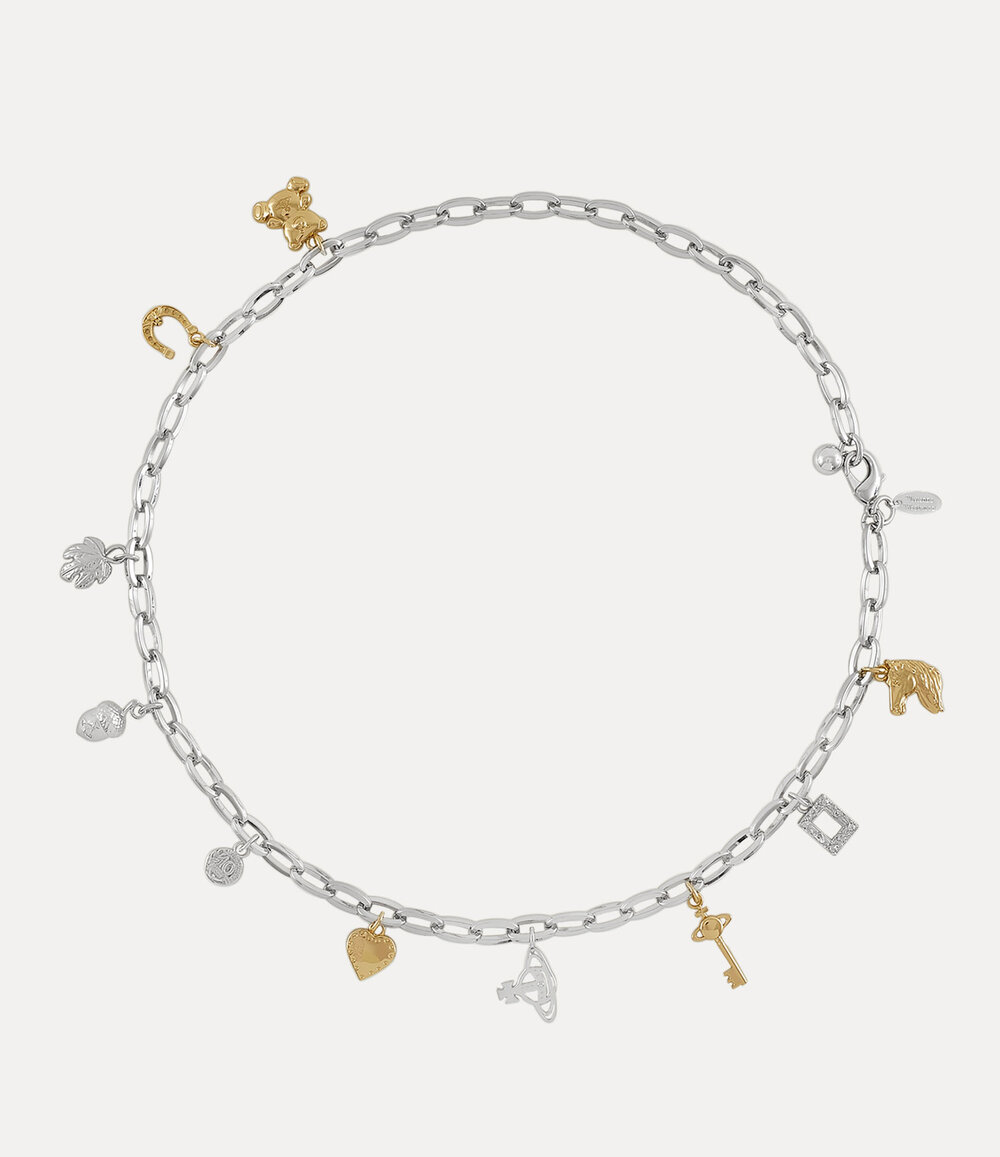 Vivienne Westwood Charm Belt in silver