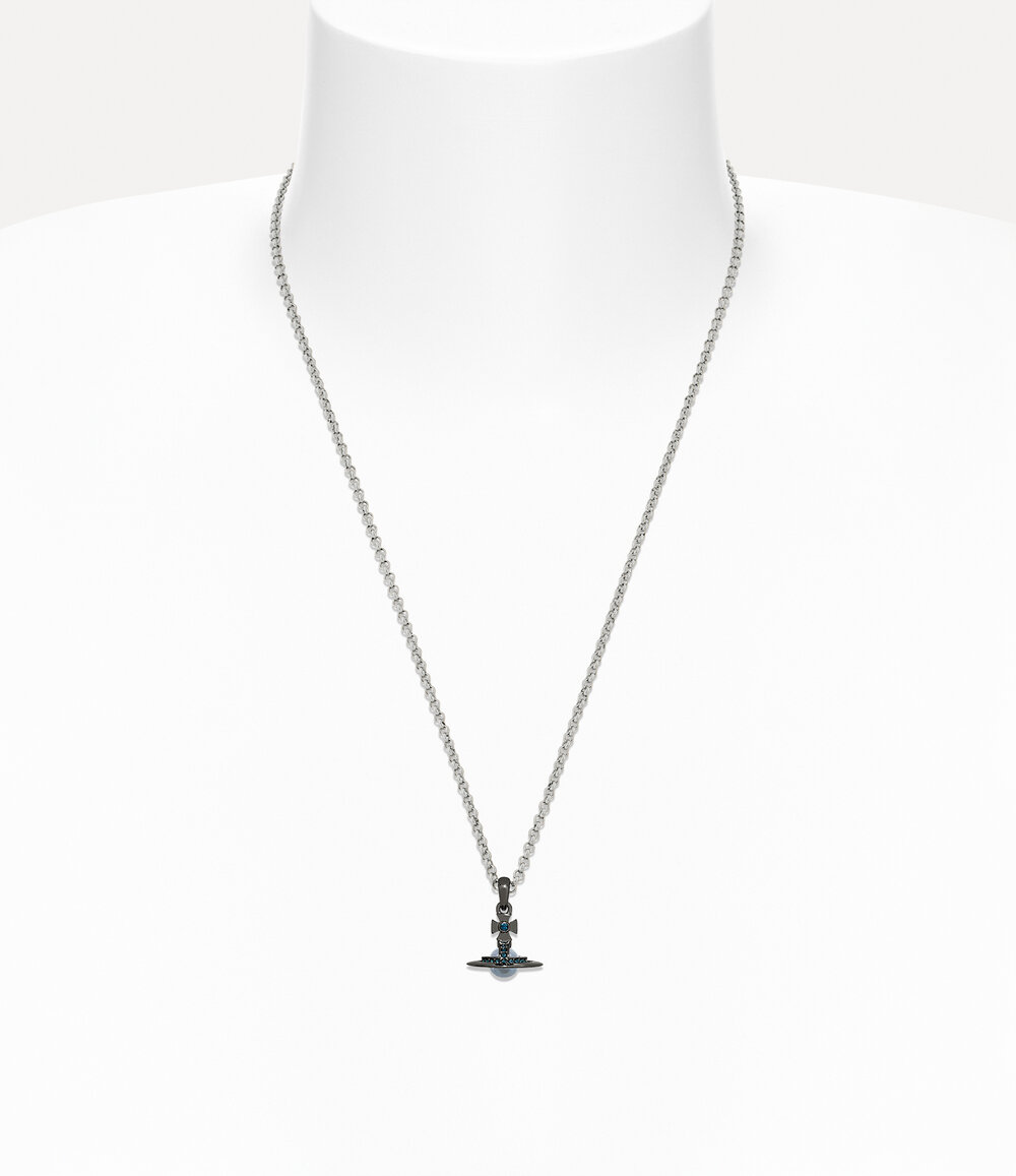 Vivienne Westwood Man. New Petite Orb Pendant Necklace, view 2