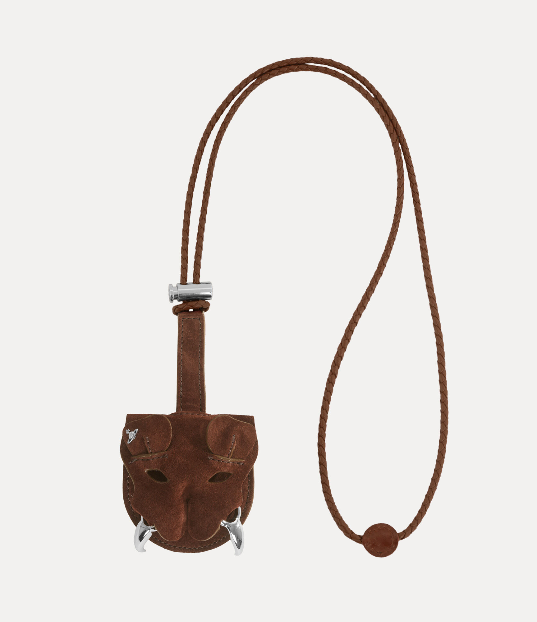 Tiger Head Charm Strap in CHOCOLATE-BROWN | Vivienne Westwood®