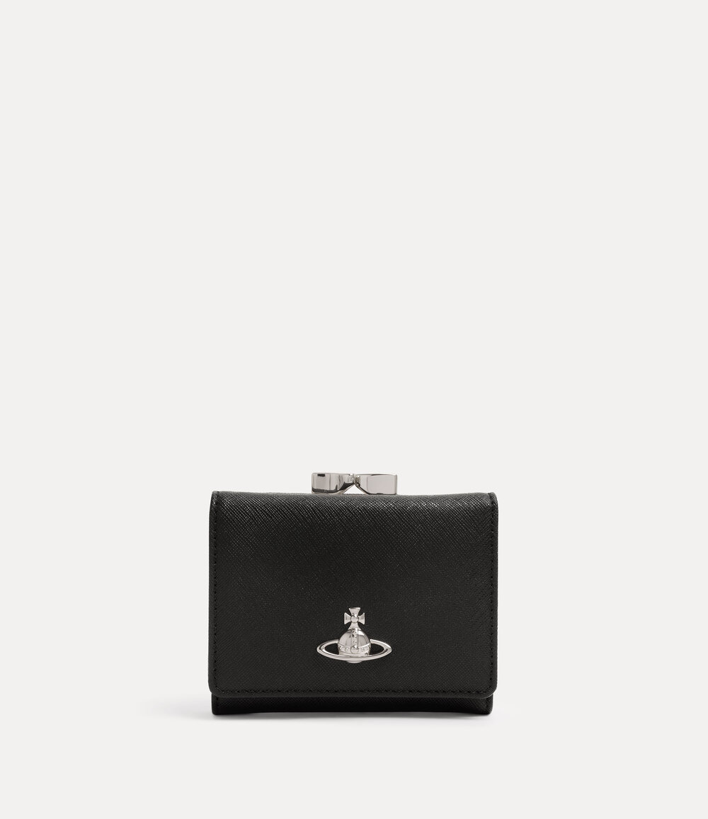 Vivienne Westwood Small Frame Wallet in Black