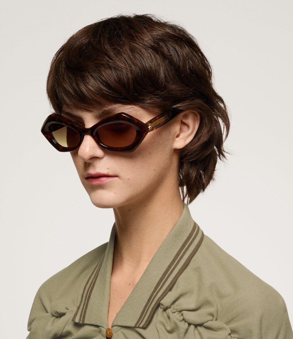 Vivienne Westwood Milano Sunglasses in Brown, view 6