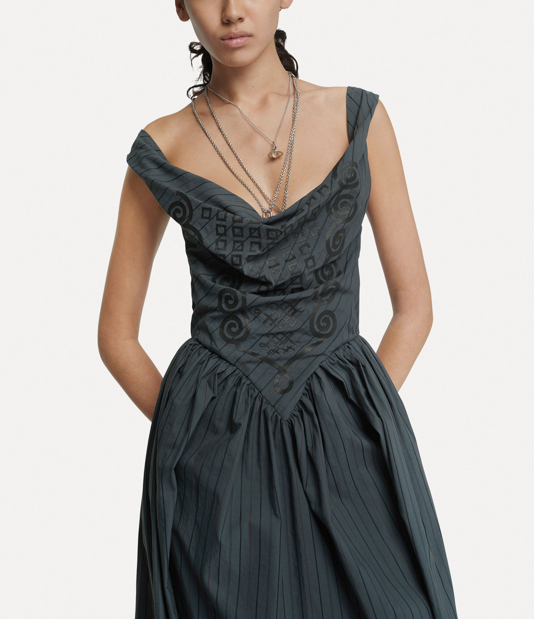 Sunday Dress in GREYSTRIPES Vivienne Westwood®