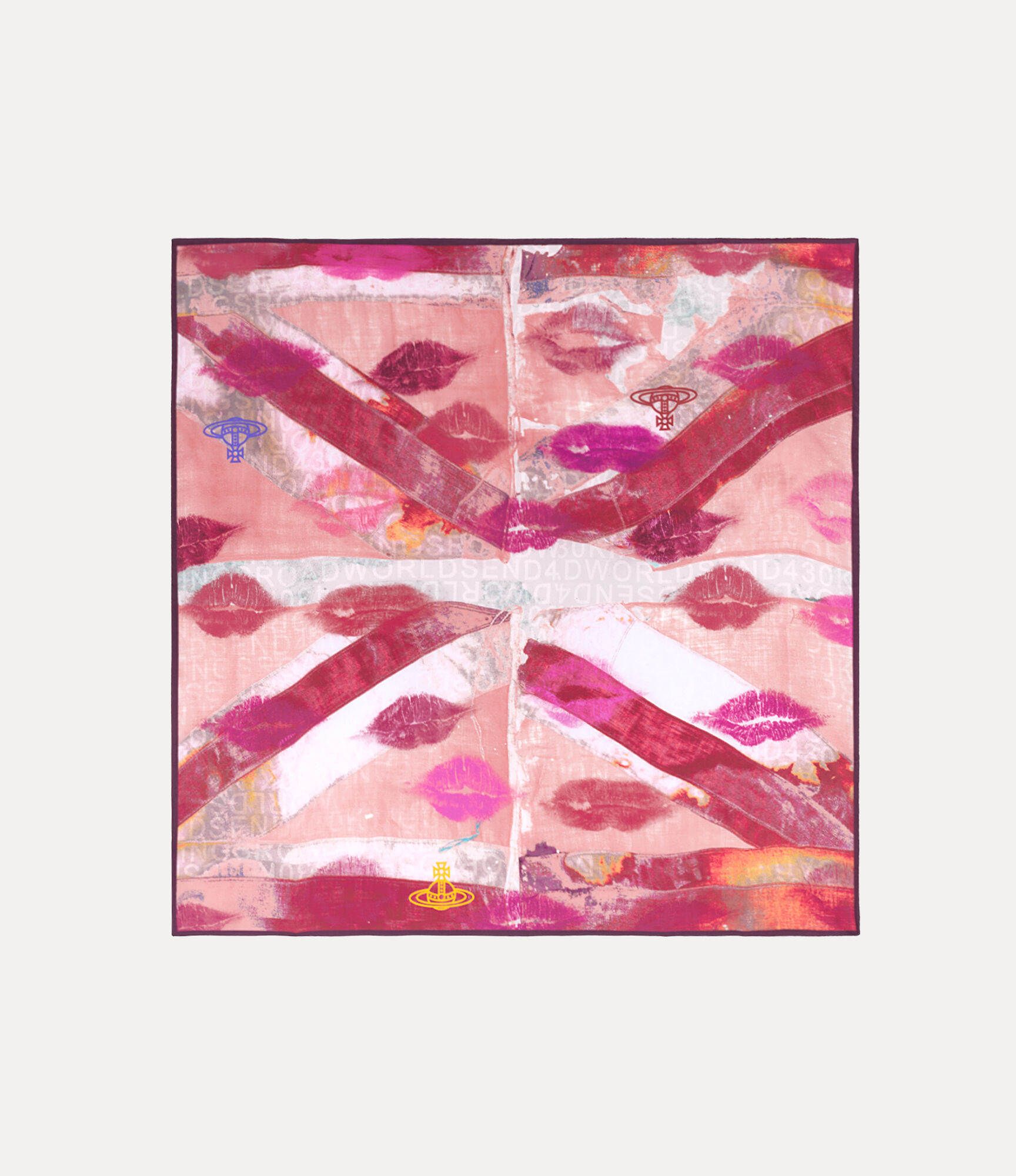 Union Jack Kiss Square 