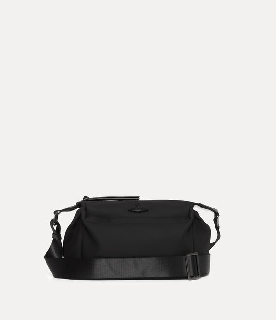 Vivienne Westwood Lee Crossbody Bag Coated Fabric Black