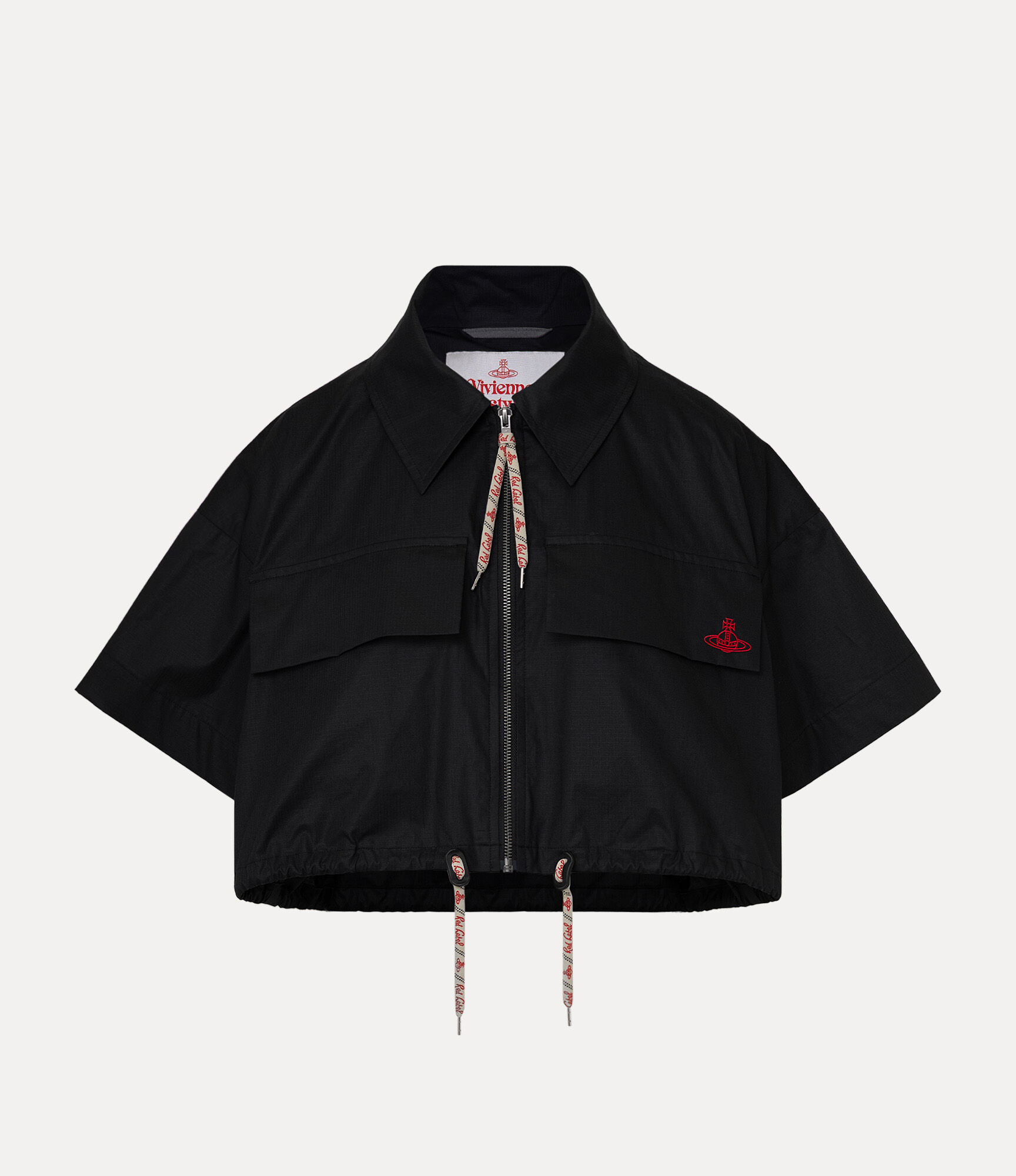 Utility Cropped Jacket in BLACK | Vivienne Westwood®