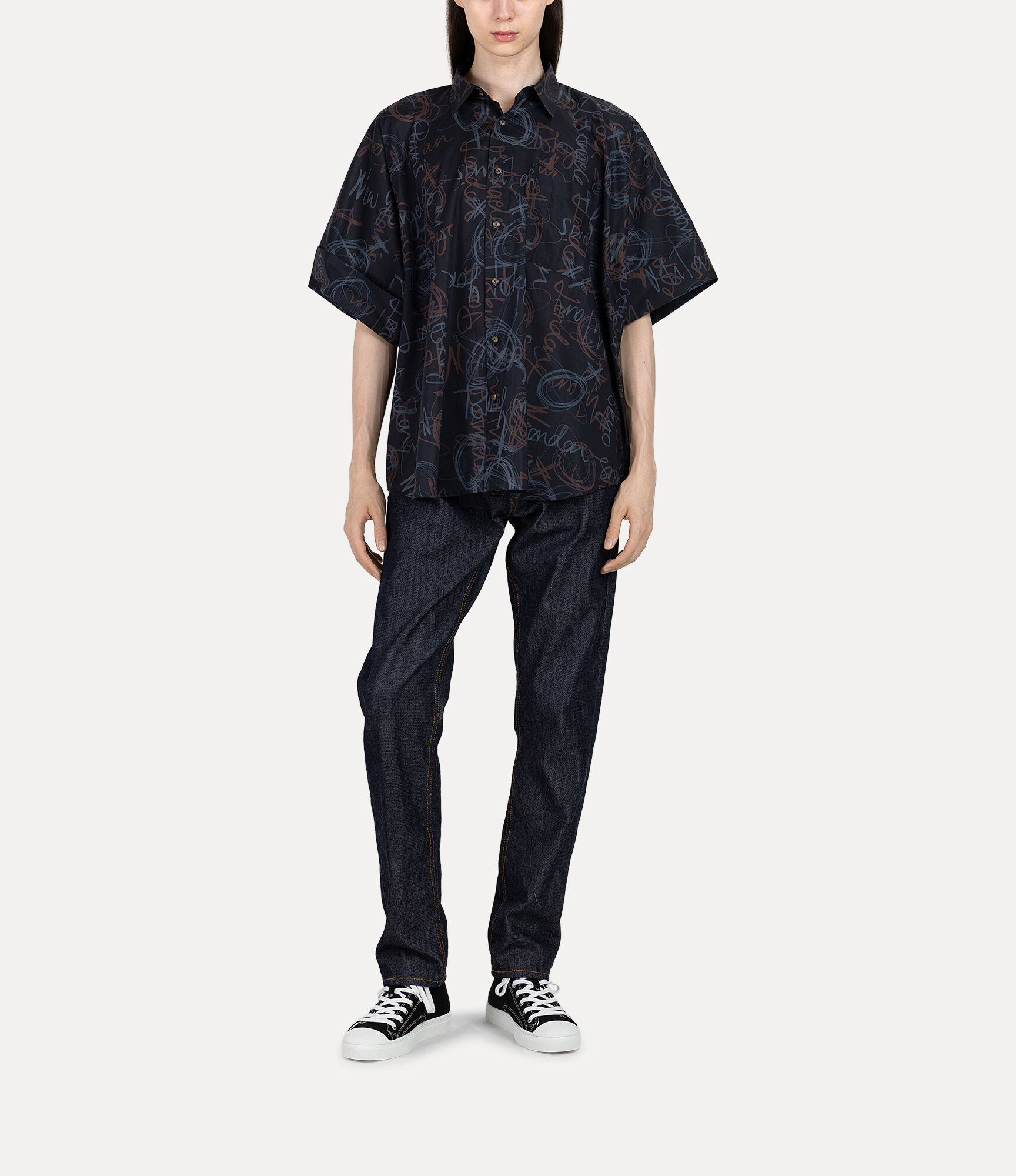 Little Cities Gardener シャツ - ブラック | Vivienne Westwood®