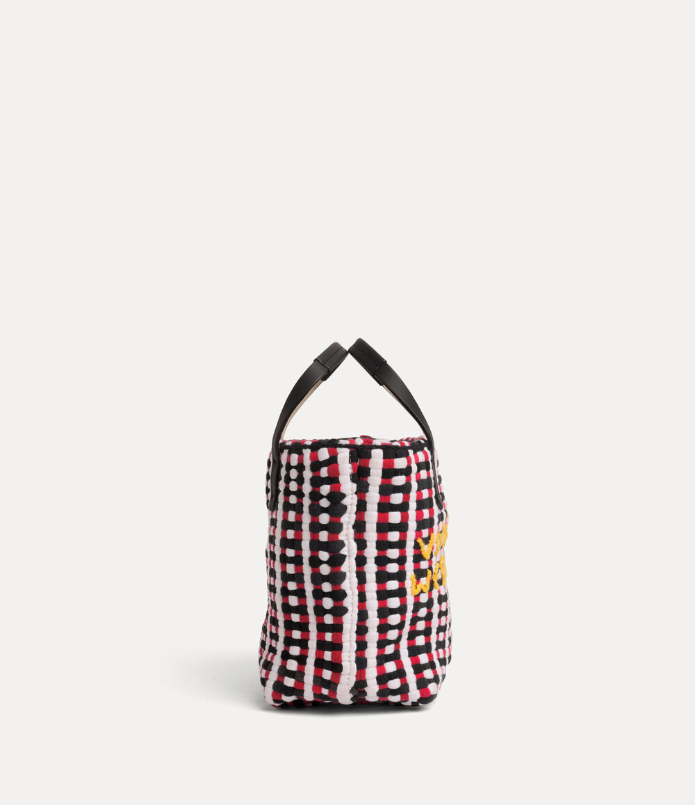 Vivienne Westwood Studio Small Shopper in Multicolour, view 2