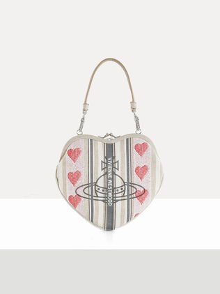 Belle Heart Frame Purse