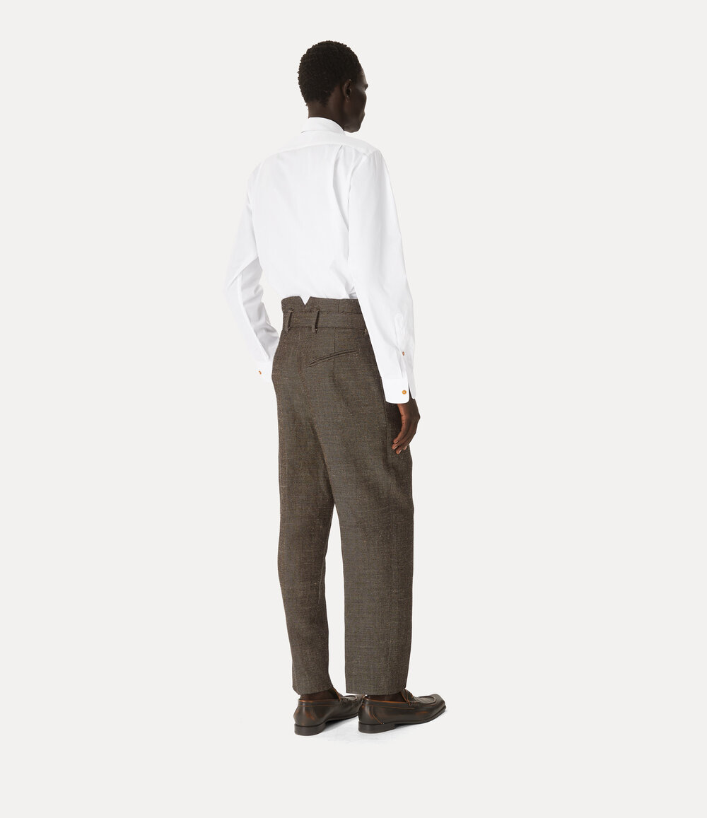 Vivienne Westwood Two Button Krall Shirt in White, view 5