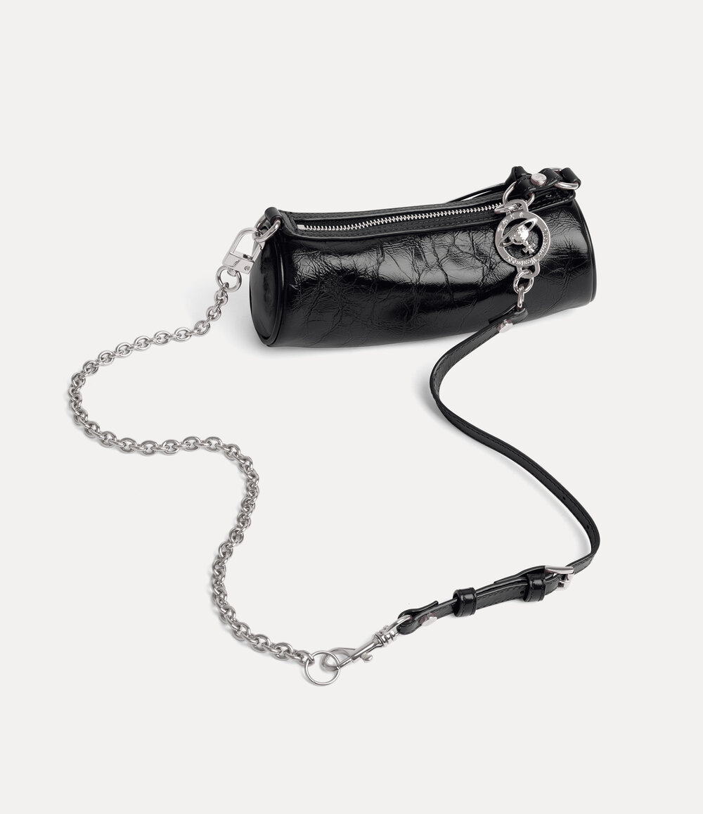 Vivienne Westwood Cindy Small Pouch in Black, view 4