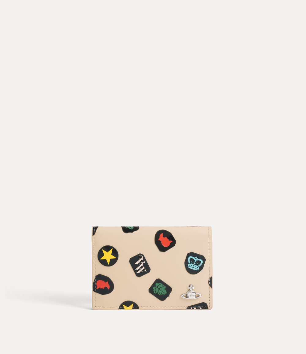 Vivienne Westwood Flap Card Holder in Multi