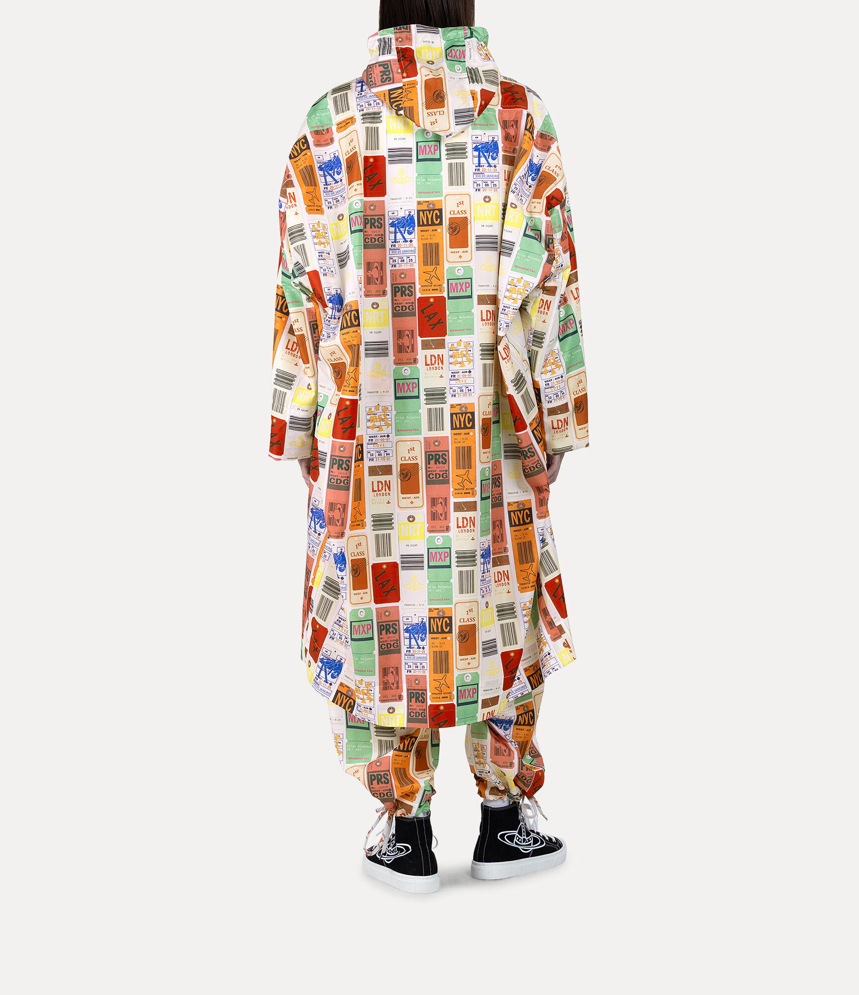 Travel Print Curve Trousers   large image number 3